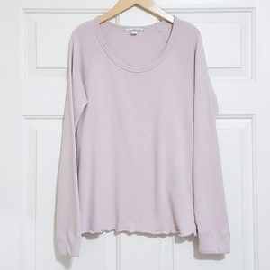 James Perse Sweatshirt Lavender